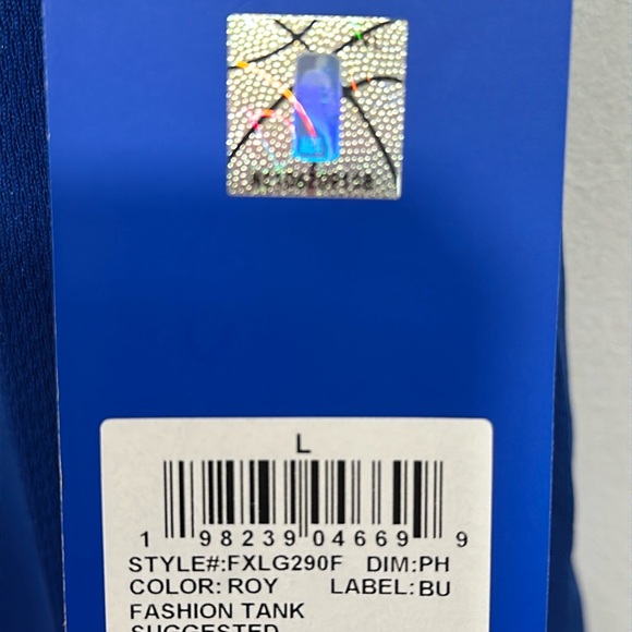 Philadelphia 76ers NBA Ultra Game Women's Fashion TANK TOP JERSEY Sz Large NEW - Picture 10 of 10